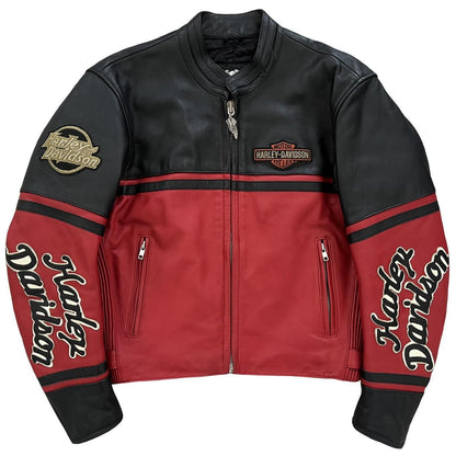 Harley Davidson Leather Racer Jacket