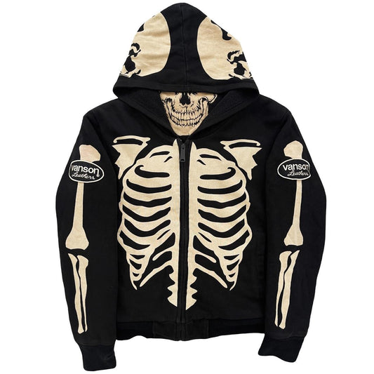 Vanson Skeleton Hoodie