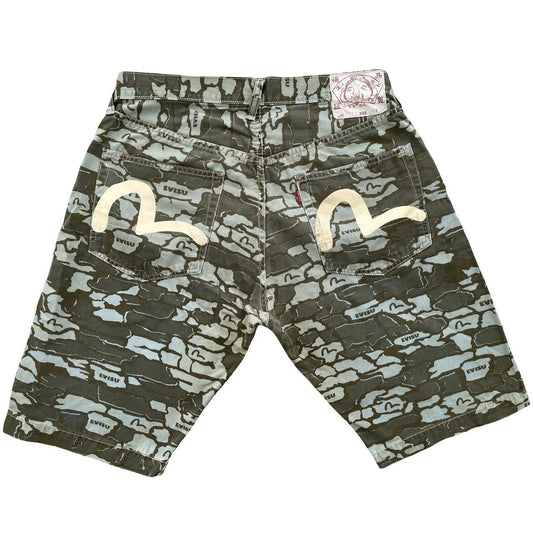 Evisu Camo Shorts