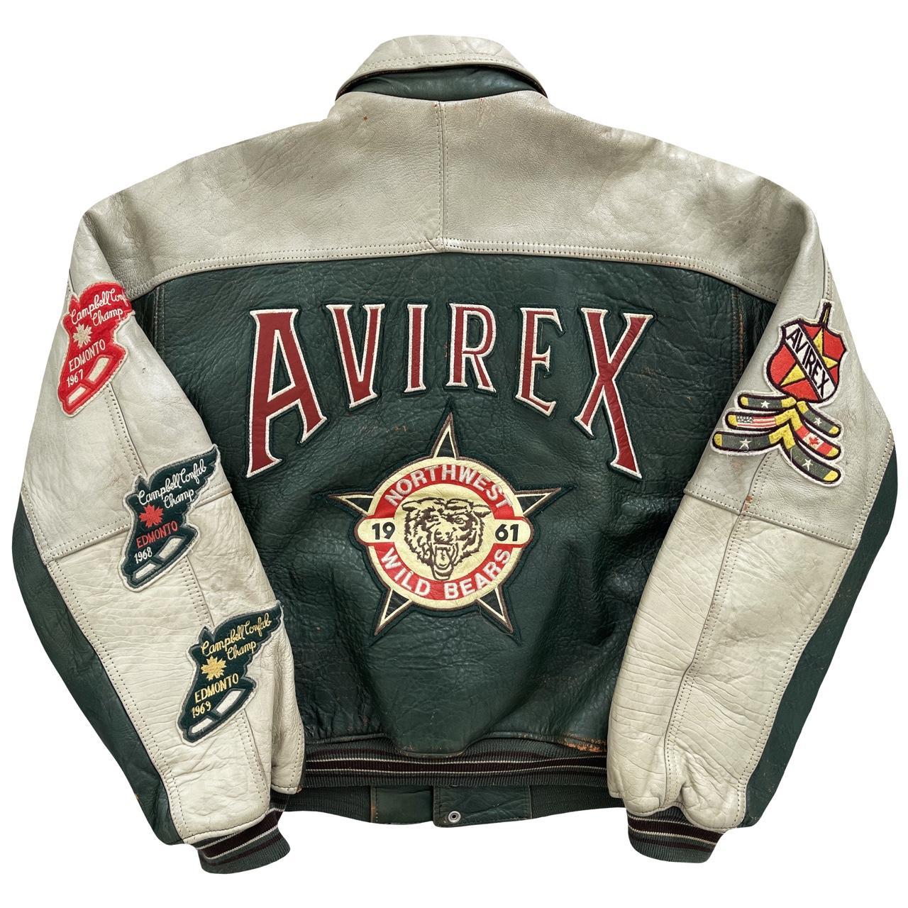 Avirex Leather Varsity Jacket