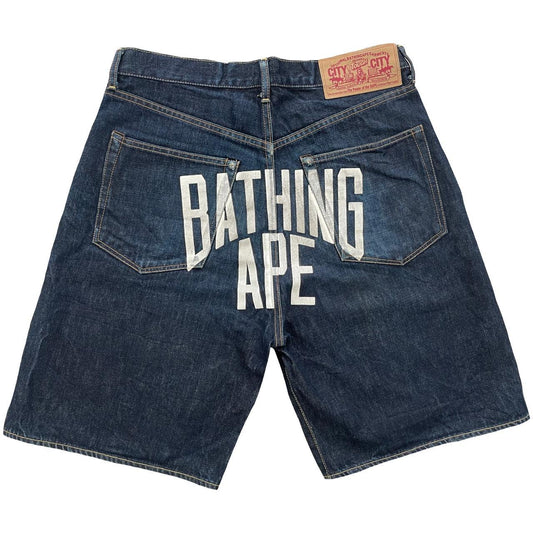 Bape Denim Shorts