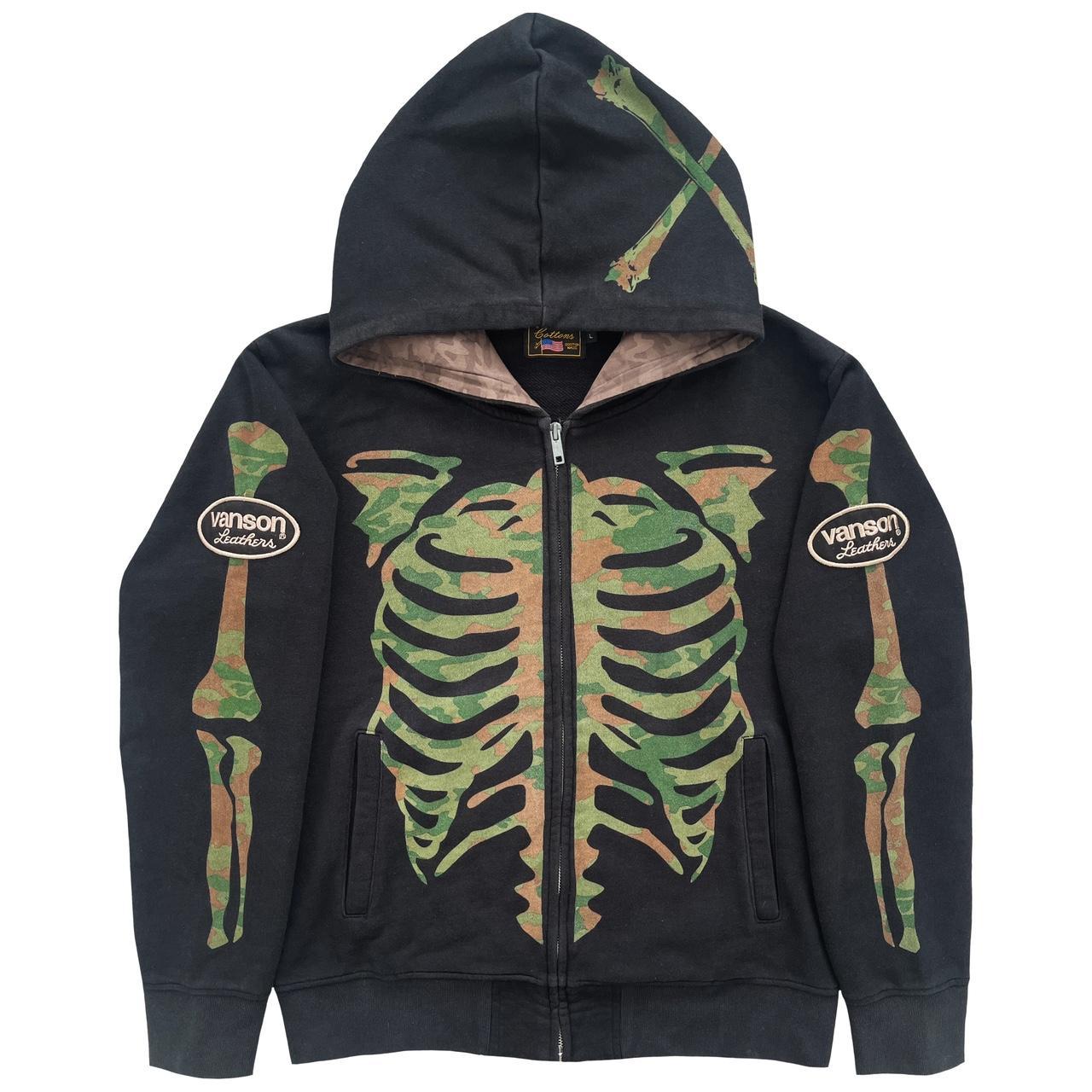 Vanson Skeleton Hoodie – The Holy Grail