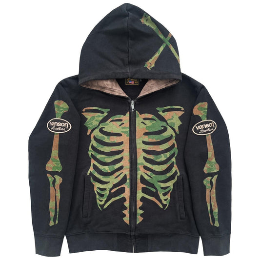 Vanson Skeleton Hoodie