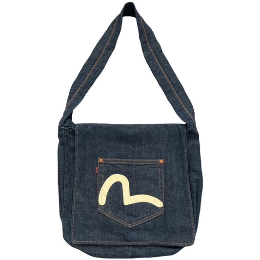 Evisu Denim Shoulder Bag