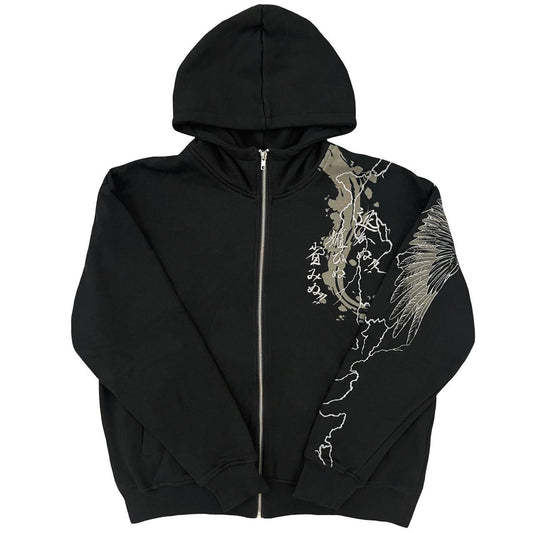 Japanese Embroidered Hoodie