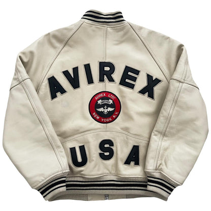 Avirex Leather Varsity Jacket